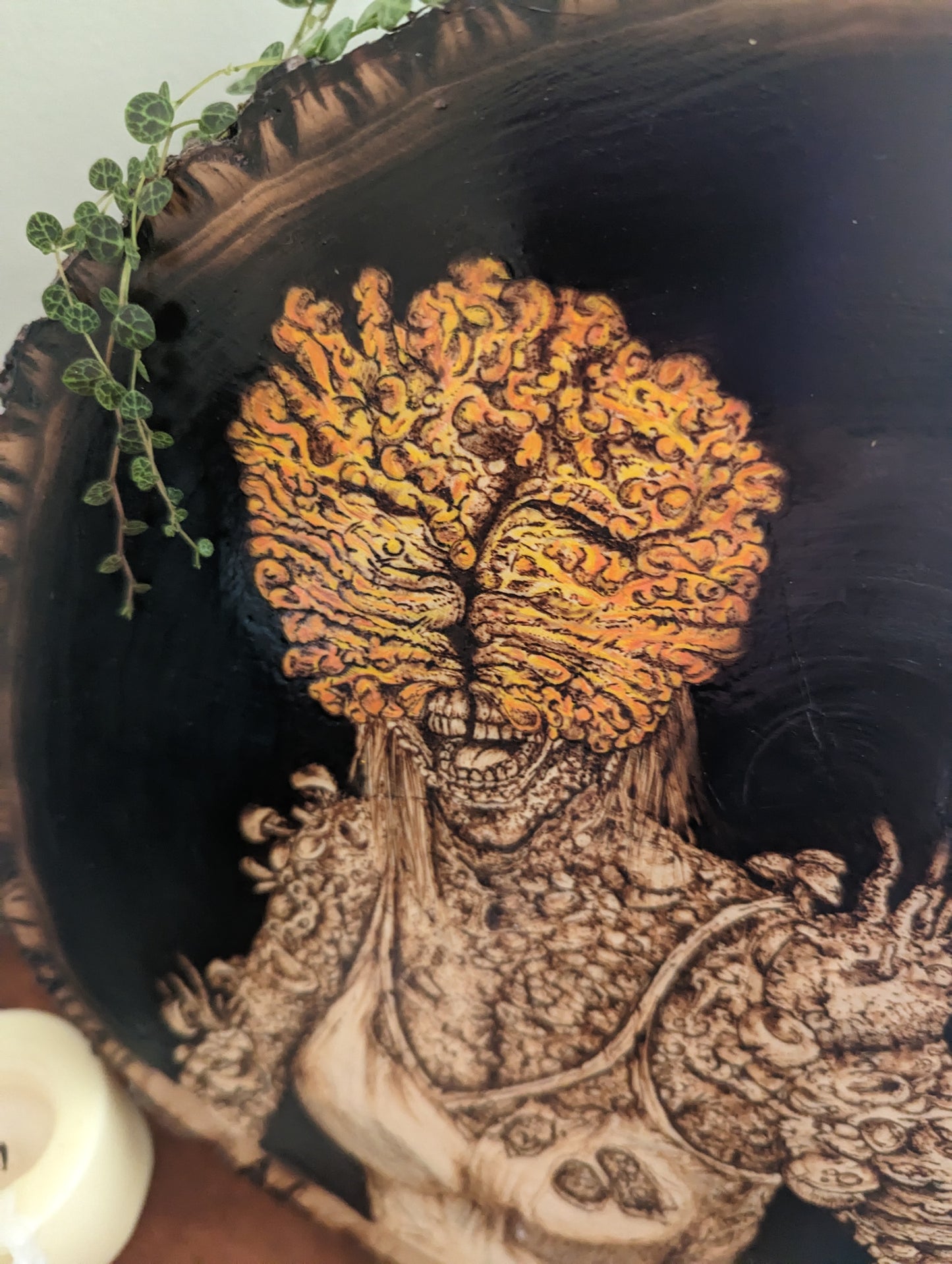 Clicker "The Last of Us" Pyrography Desk/Wall Art