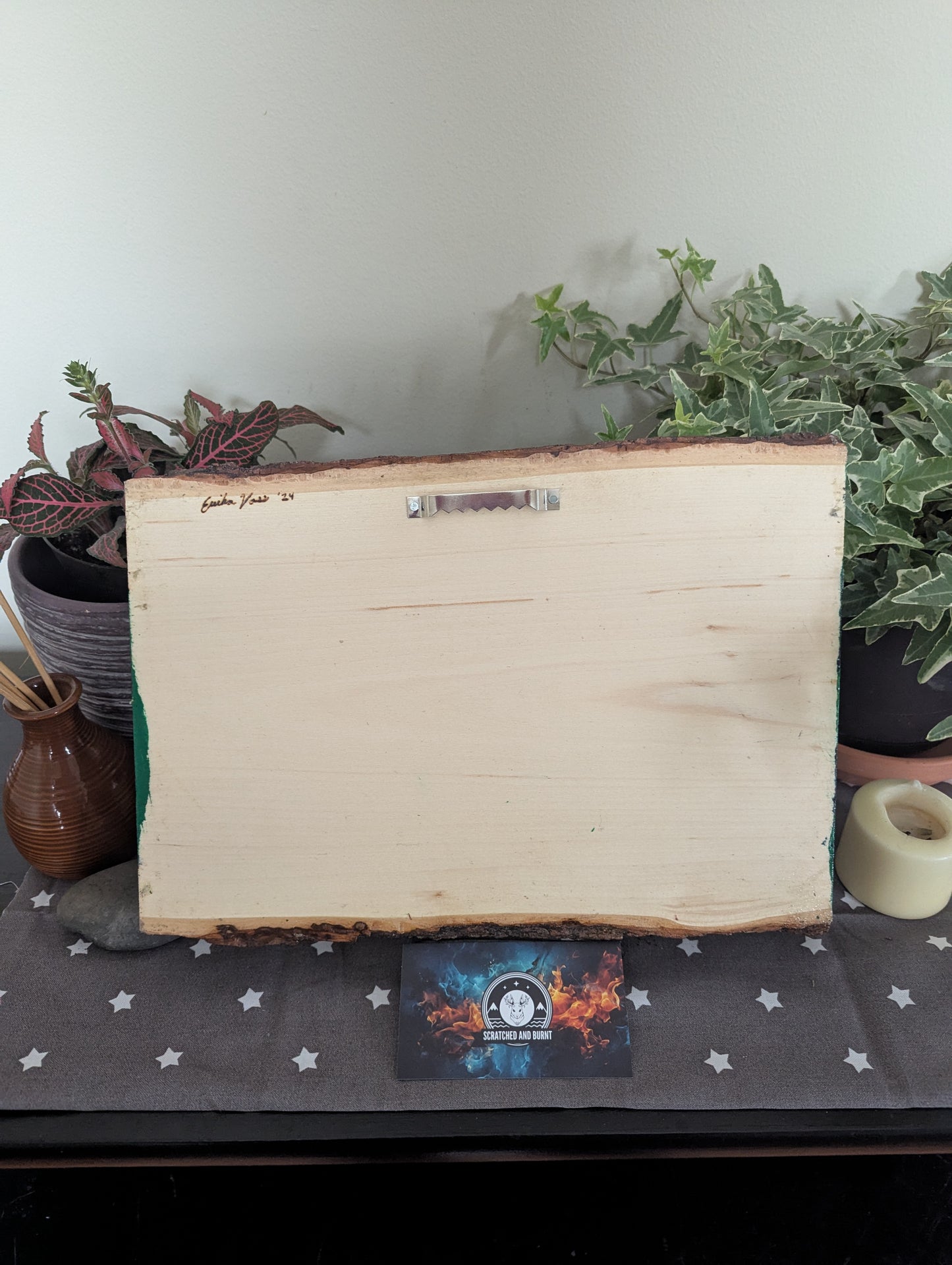 Beetlejuice Sandworm Pyrography Desk/Wall Art