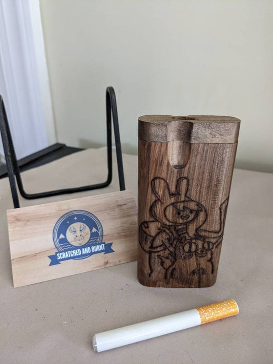 Adventure Time Wood Dugout w/ Metal Pipe