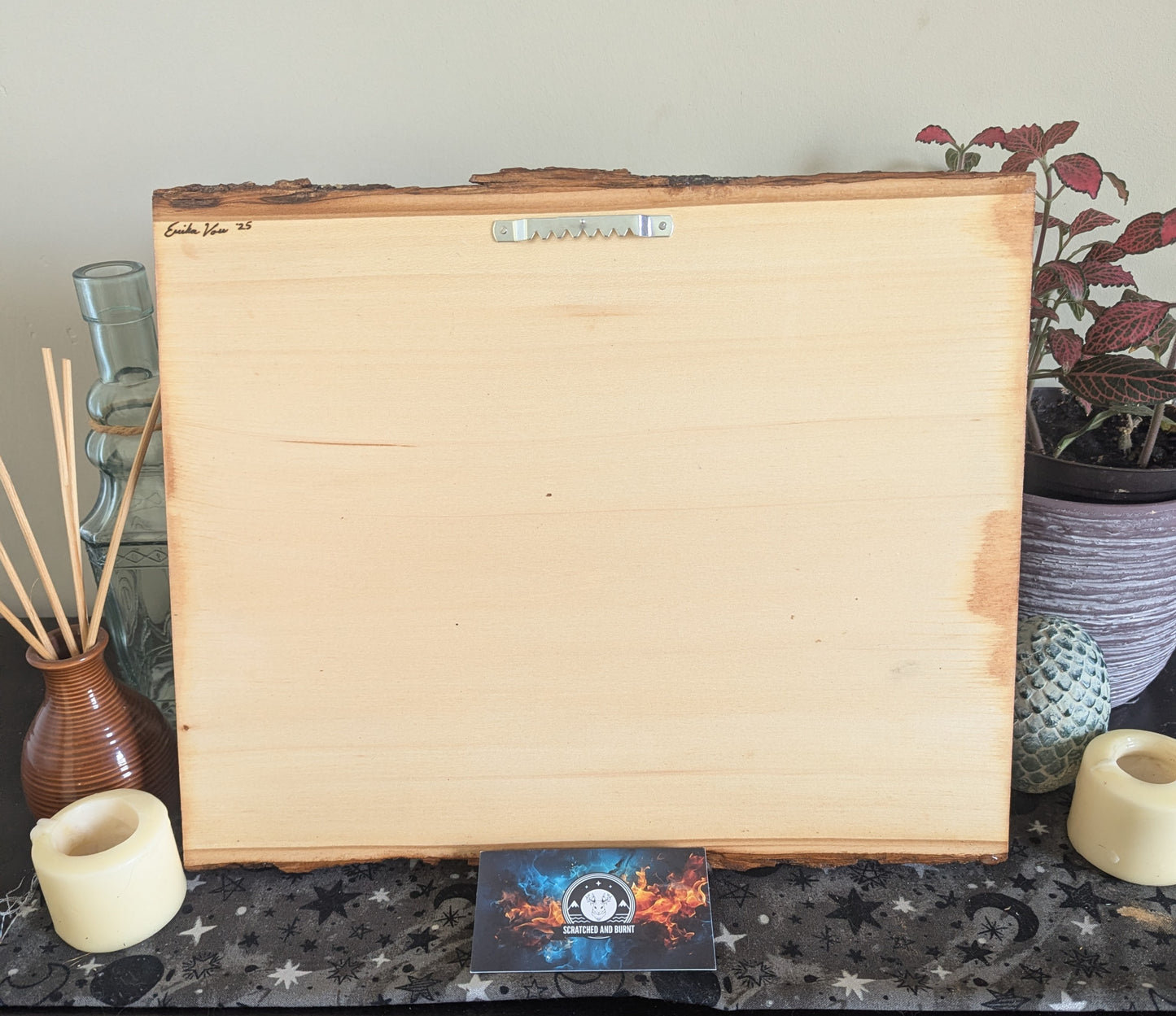 'Province of Skyrim' Pyrography Map Desk/Wall Art